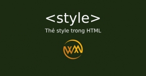 Thẻ style trong HTML
