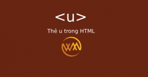Thẻ u trong HTML