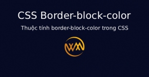 Thuộc tính border-block-color trong CSS