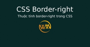 Thuộc tính border-right trong CSS