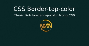 Thuộc tính border-top-color trong CSS