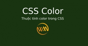 Thuộc tính color trong CSS