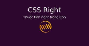 Thuộc tính right trong CSS