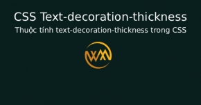 Thuộc tính text-decoration-thickness trong CSS