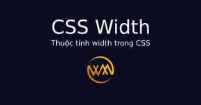 Thuộc tính width trong CSS