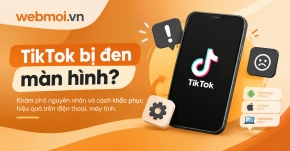 TikTok bị đen màn hình?