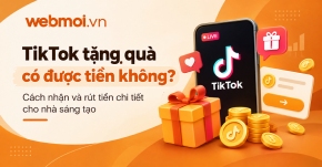 TikTok tặng quà có được tiền không?