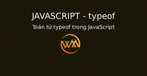 Toán tử typeof trong JavaScript