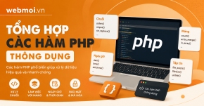Tổng Hợp Các Hàm PHP Thông Dụng