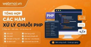 Tổng hợp các hàm xử lý chuỗi PHP