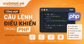 Tổng Hợp Câu Lệnh Điều Khiển Trong PHP