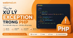 Tổng hợp xử lý Exception trong PHP
