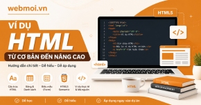Ví dụ HTML từ cơ bản đến nâng cao