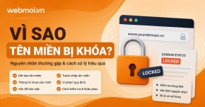 Vì sao tên miền bị khóa?