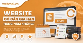 Website Có Cần Gia Hạn Hàng Năm Không?