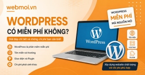 WordPress có miễn phí không?
