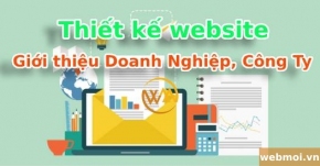 Thiết kế website giới thiệu Doanh Nghiệp, Công Ty