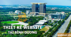 Thiết kế website tại Bình Dương