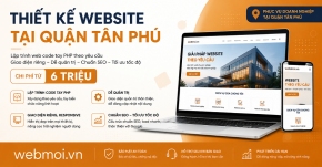 Thiết kế website tại Quận Tân Phú