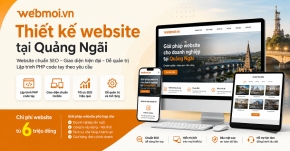 Thiết kế website tại Quảng Ngãi