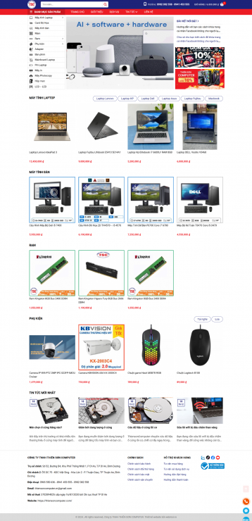 Thiết kế website Bán laptop - máy tính xách tay - máy PC WM 02 tại Lai Châu Thiết kế website Bán laptop - máy tính xách tay - máy PC WM 02 tại Lai Châu