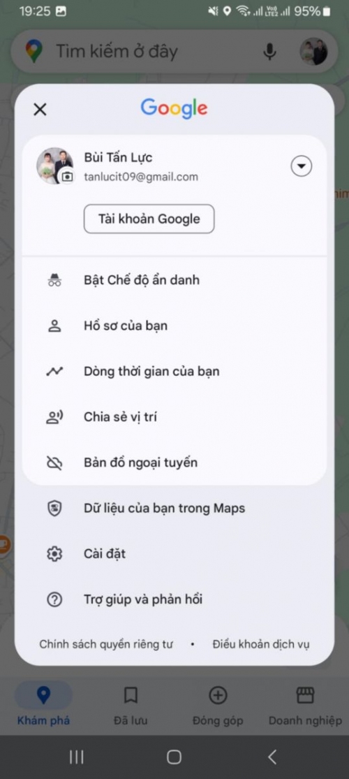Chia sẽ vị trí