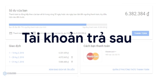 Google có mấy loại tài khoản quảng cáo 2