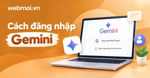 Cách đăng nhập Gemini