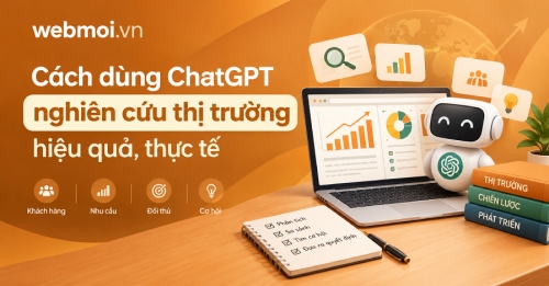 Cách dùng ChatGPT nghiên cứu thị trường Cách dùng ChatGPT nghiên cứu thị trường