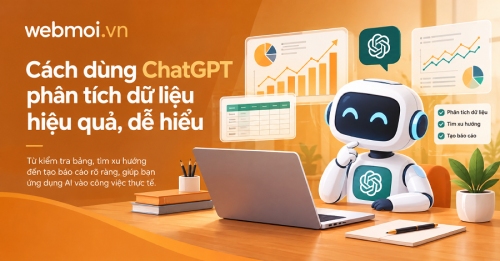 Cách dùng ChatGPT phân tích dữ liệu