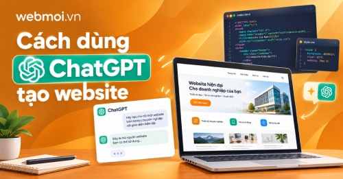 Cách dùng ChatGPT tạo website Cách dùng ChatGPT tạo website