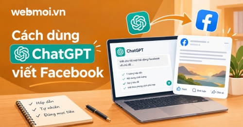 Cách dùng ChatGPT viết Facebook Cách dùng ChatGPT viết Facebook