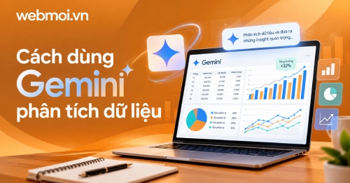 Cách dùng Gemini phân tích dữ liệu Cách dùng Gemini phân tích dữ liệu