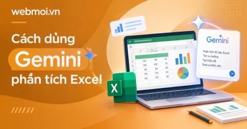 Cách dùng Gemini phân tích Excel Cách dùng Gemini phân tích Excel