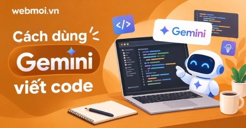 Cách dùng Gemini viết code Cách dùng Gemini viết code