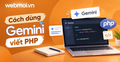 Cách dùng Gemini viết PHP Cách dùng Gemini viết PHP