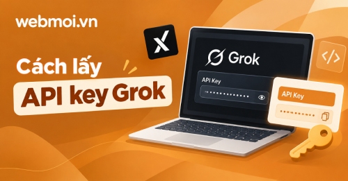 Cách lấy API key Grok