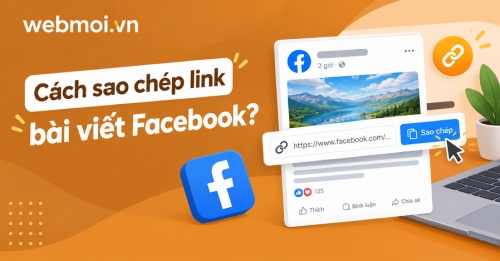 Cách sao chép link bài viết Facebook?