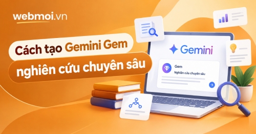 Cách tạo Gemini Gem nghiên cứu chuyên sâu