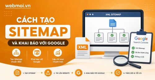 Cách tạo sitemap và khai báo với Google