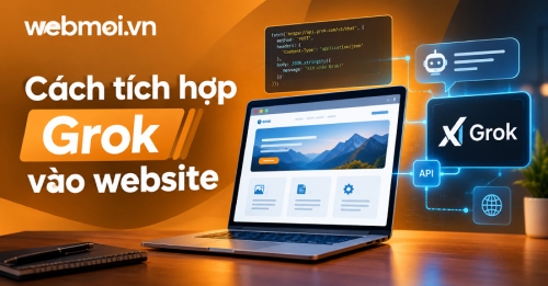 Cách tích hợp Grok vào website Cách tích hợp Grok vào website