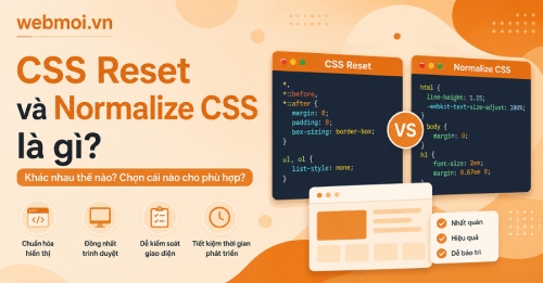 CSS Reset và Normalize CSS là gì? CSS Reset và Normalize CSS là gì?