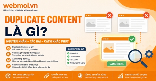 Duplicate Content là gì? Duplicate Content là gì?