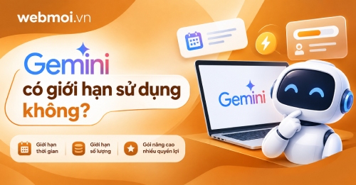 Gemini có giới hạn sử dụng không? Gemini có giới hạn sử dụng không?