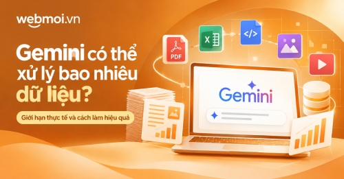 Gemini có thể xử lý bao nhiêu dữ liệu?