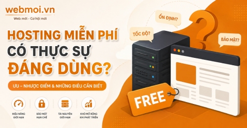 Hosting miễn phí có thực sự đáng dùng? Hosting miễn phí có thực sự đáng dùng?