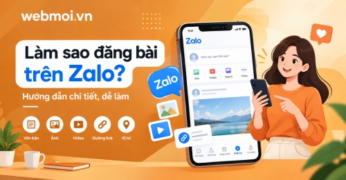 Làm sao đăng bài trên Zalo?
