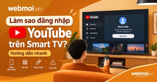 Làm sao đăng nhập YouTube trên Smart TV?