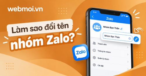 Làm sao đổi tên nhóm Zalo? Làm sao đổi tên nhóm Zalo?