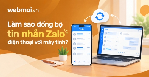 Làm sao đồng bộ tin nhắn Zalo điện thoại với máy tính?
